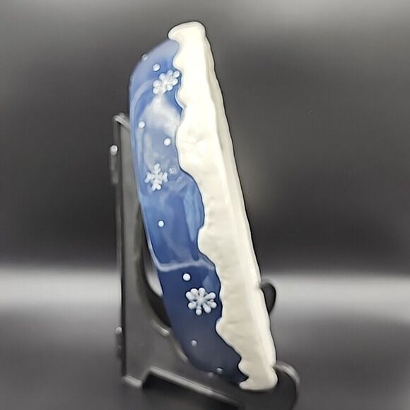 St Nicholas Square Snow Friends Collection Round Bowl 12" x 2.25" - Picture 4 of 8